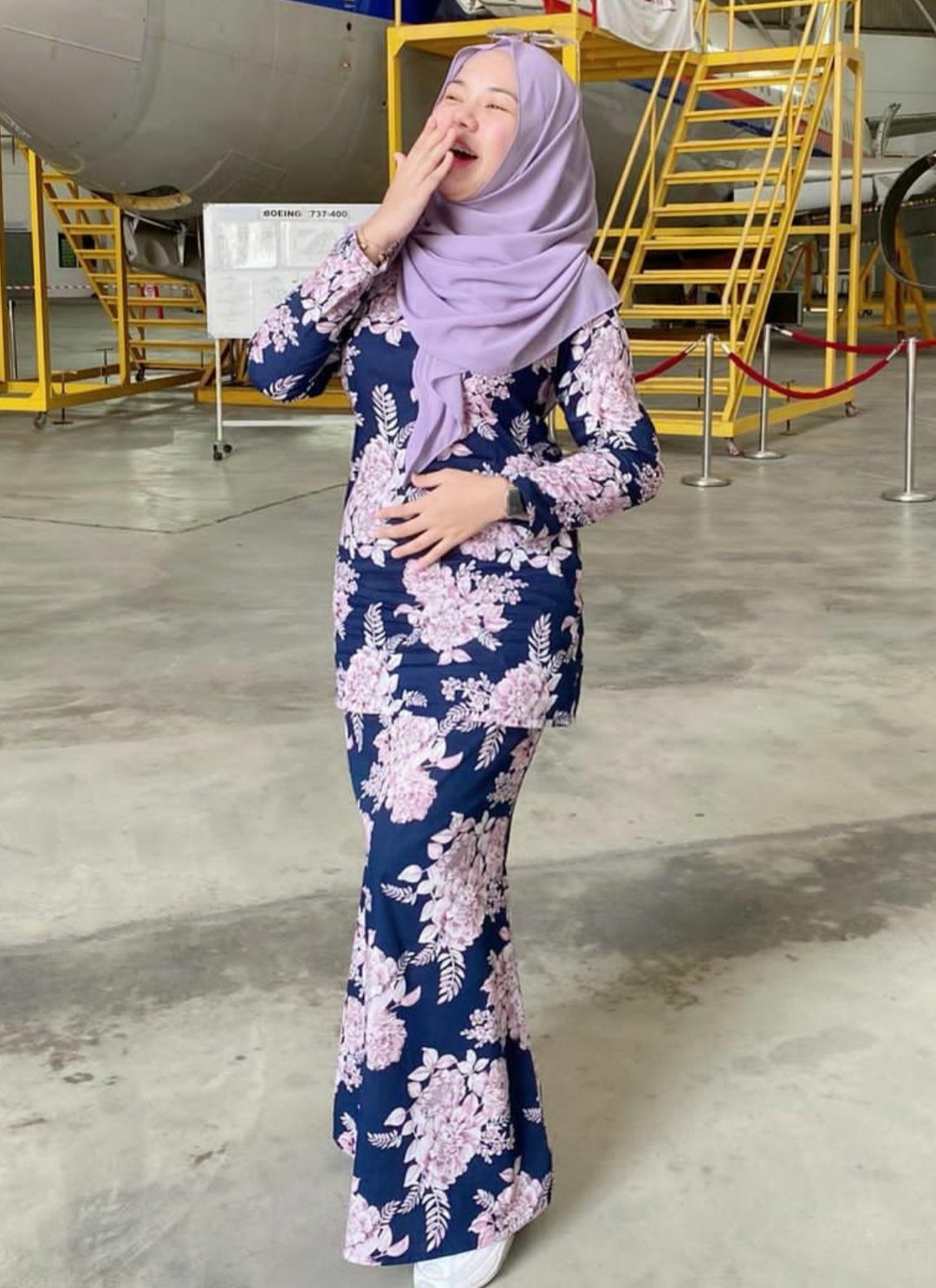 Zirah Jamal Mahasiswi Politeknik Penerbangan Viral - Foto 90