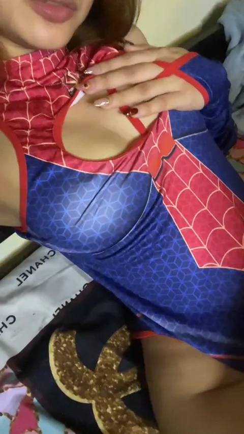 Catherine Skin Spidergirl Sexy Basah Memeknya bokep video